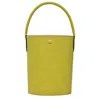 Longchamp Bucket Bag S Épure In Kiwi Green