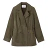 Longchamp Saharienne In Khaki