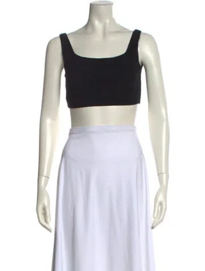 Pre-owned Longchamp Scoop Neck Sweater In Neutral