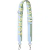 Longchamp Shadow Adjustable Canvas Shoulder Strap In Blue
