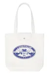 Longchamp Shopping Bag M Le Pliage Collection In White