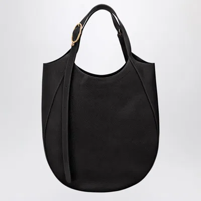 Longchamp Shopping Bag Xl Le Foulonné In Black