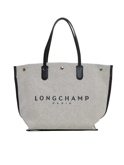 Longchamp Shopping Bags In Beige