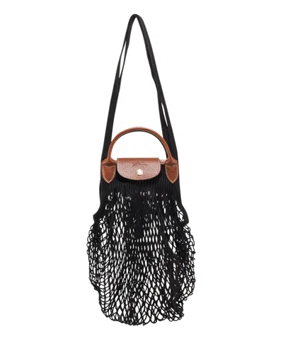 Longchamp Shoulder Bag In Black