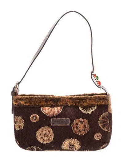 Pre-owned Longchamp Shoulder Bag In Brown