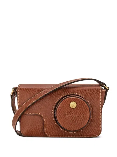 Longchamp Shoulder Bag Camera In Brown
