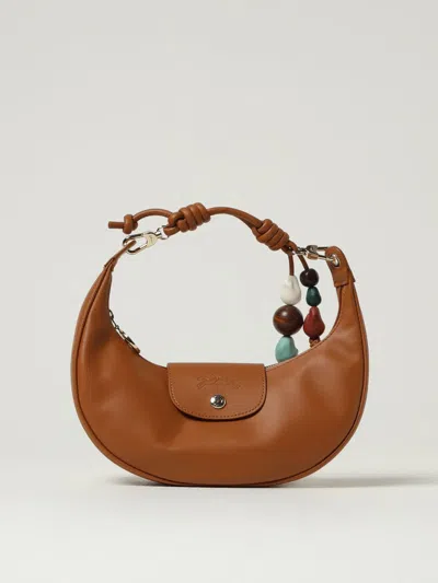 Longchamp Shoulder Bag  Woman Color Leather