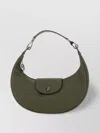Longchamp Shoulder Bag With Adjustable Strap And Curved Shape In Brown