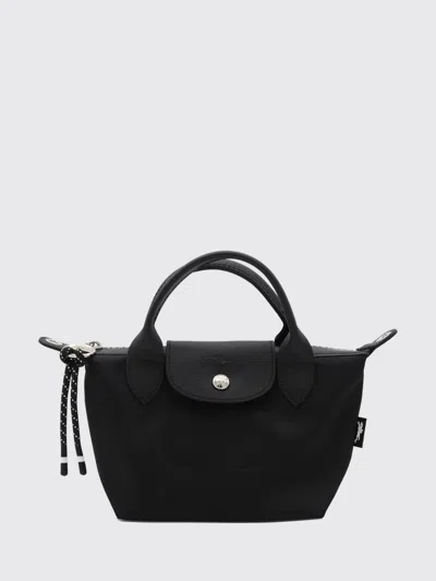 Longchamp Shoulder Bag Woman In Black