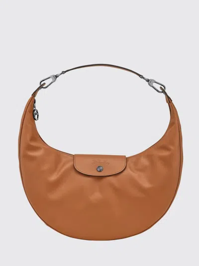 Longchamp Shoulder Bag Woman In Brown