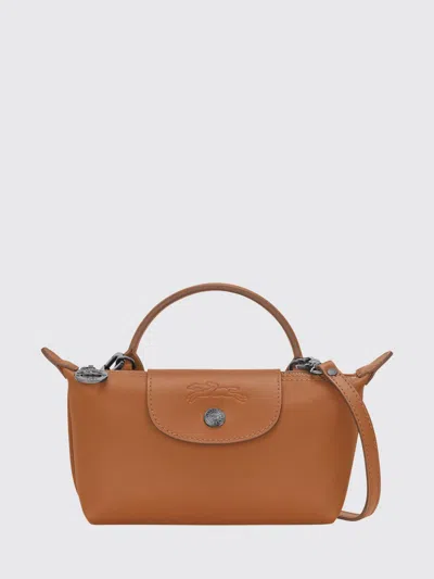 Longchamp Shoulder Bag Woman In Brown