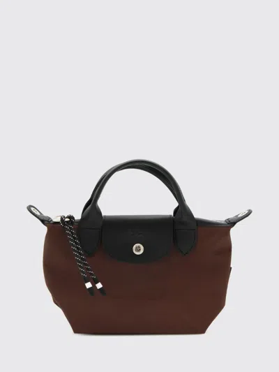 Longchamp Shoulder Bag Woman In Brown