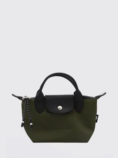 Longchamp Shoulder Bag Woman In Green