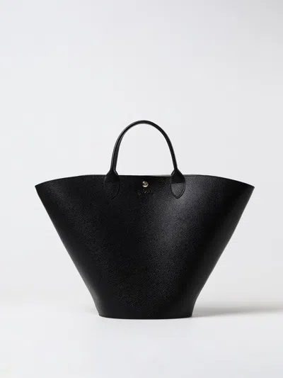 Longchamp Shoulder Bag Woman  In Black