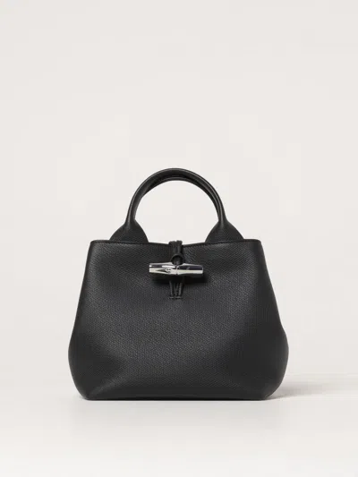 Longchamp Shoulder Bag Woman  In Black