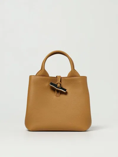 Longchamp Shoulder Bag Woman  In Brown