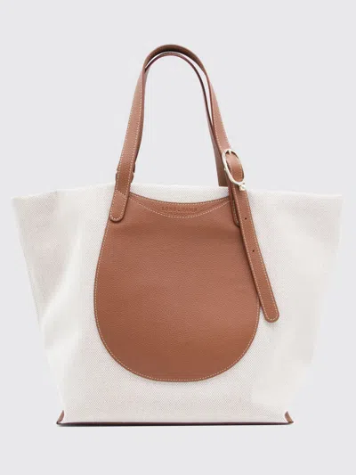 Longchamp Shoulder Bag Woman  In Brown
