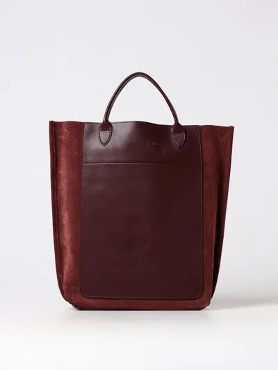 Longchamp Shoulder Bag Woman  In Burgundy