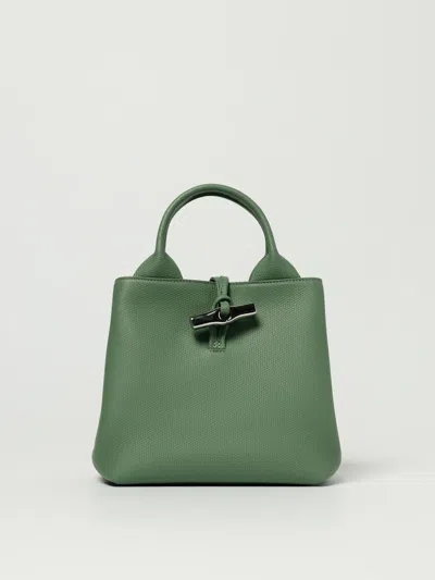 Longchamp Shoulder Bag Woman  In Green