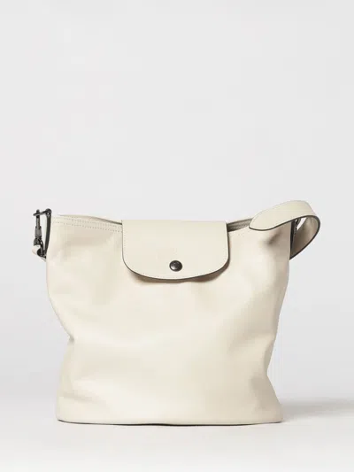 Longchamp Shoulder Bag Woman In Neutral
