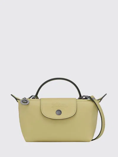 Longchamp Shoulder Bag Woman In Yellow