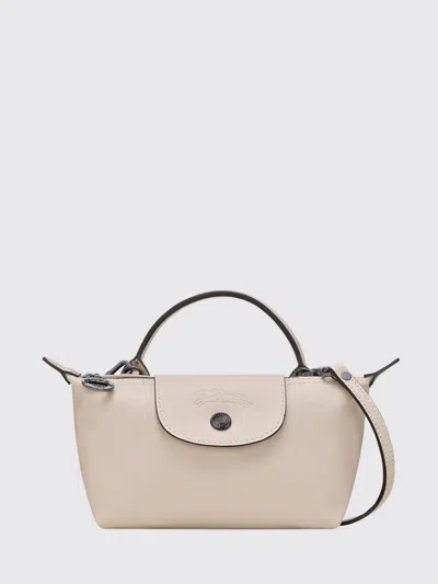 Longchamp Shoulder Bag Woman In White