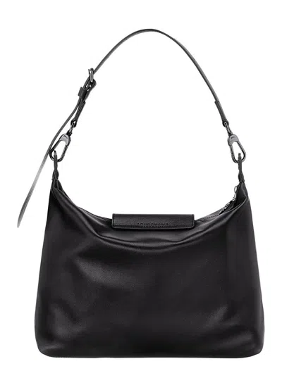 Longchamp Hobo Bag M Le Pliage Xtra In Black