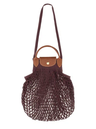 Longchamp Shoulder Bags In Purple