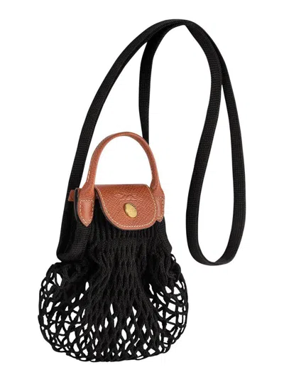 Longchamp Shoulderbags In Black