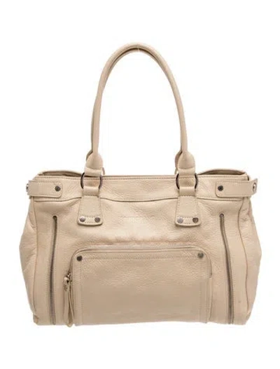 Pre-owned Longchamp Signature Shoulder Bag In Brown