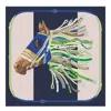 Longchamp Silk Scarf 90 Tête De Cheval In Navy