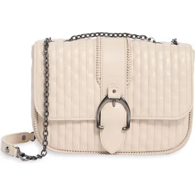 Longchamp Small Amazone Leather Quilted Convertible Crossbody Bag In Neutral