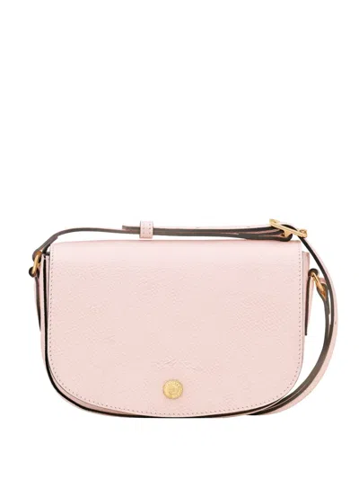 Longchamp Long Handle S Shoulder Bag In Calfskin Leather In Pink