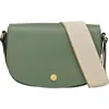 Longchamp Small Épure Leather Crossbody Bag In Green
