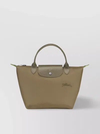 Longchamp Small Foldable Tote Bag In Green