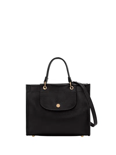 Longchamp ` Small Handbag In Black  