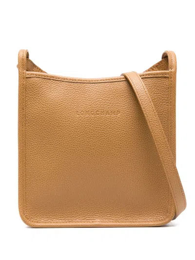 Longchamp Small Le Foulonné Cross Body Bag In Brown