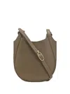 Longchamp Small Le Foulonné Grained Leather Cross Body Bag