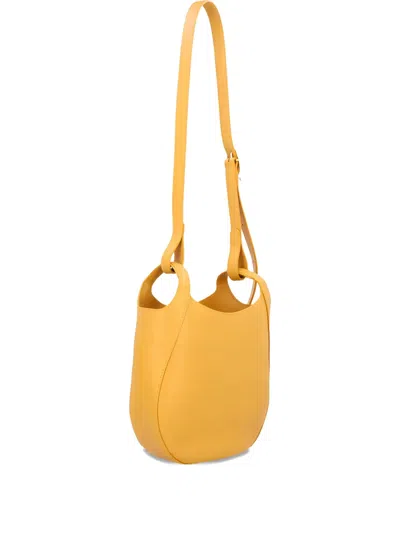Longchamp Small Le Foulonné Leather Shoulder Bag In Brown