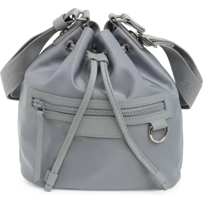 Longchamp Small Le Pliage Neoprene Bucket Bag In Cement