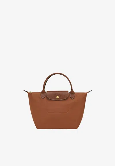 Longchamp Small Le Pliage Original Bag In Brown