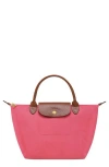 Longchamp Small Le Pliage Original Top Handle Bag In Grenadine