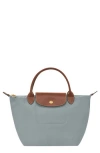 Longchamp Small Le Pliage Original Top Handle Bag In Gray