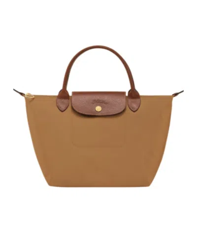 Longchamp Small Le Pliage Original Tote Bag In Brown