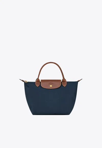 Longchamp Small Le Pliage Original Tote Bag In Navy