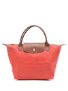 Longchamp Small Le Pliage Original Tote Bag In Red