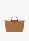 Longchamp Small Le Pliage Original Tote Bag In Neutral