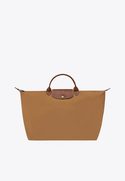 Longchamp Small Le Pliage Original Tote Bag In Neutral