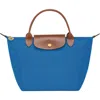 Longchamp Small Le Pliage Recycled Canvas Top Handle Bag