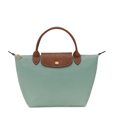 Longchamp Small Le Pliage Tote Bag In Green